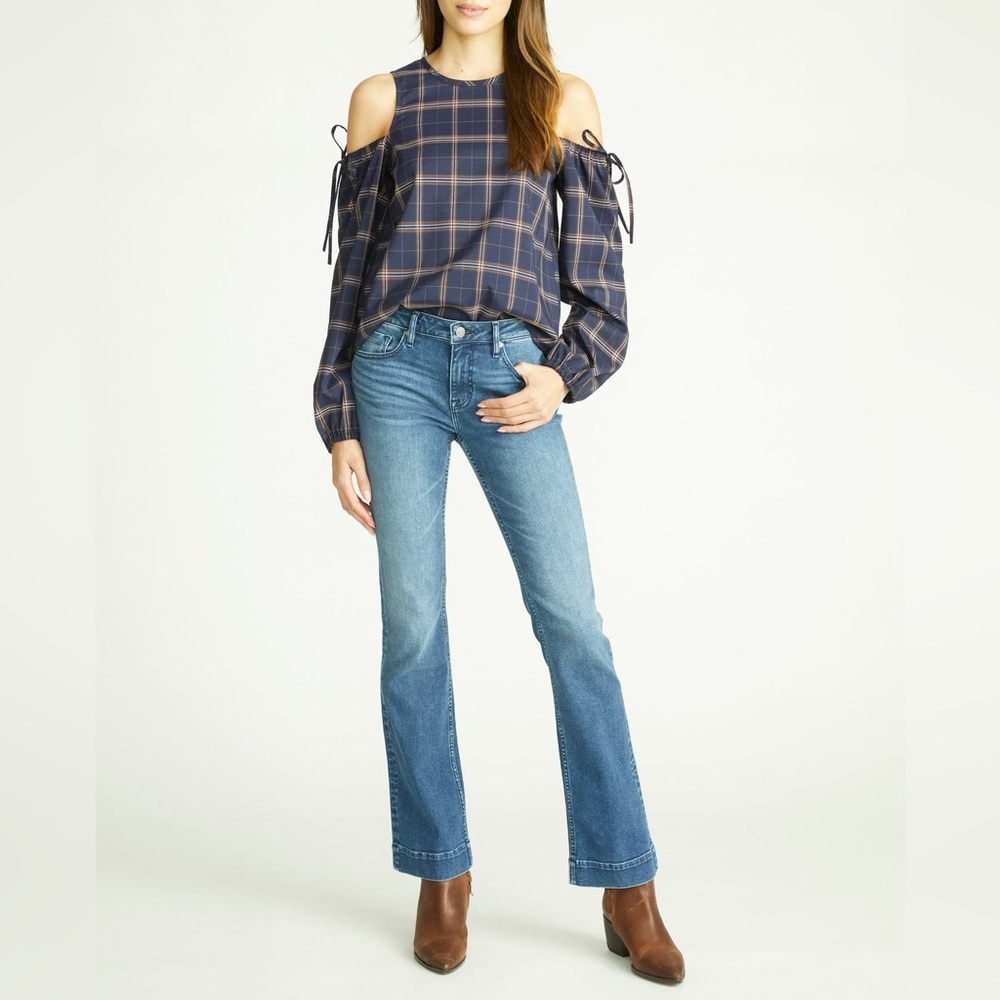 Vigoss Jagger Mid Rise Bootcut Jeans Size 25